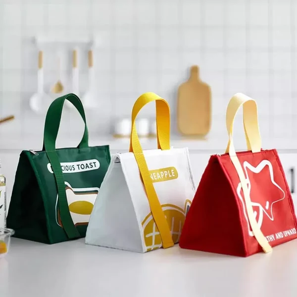 Cartoon Isolierte Thermo Lebensmittel Lunch Tasche