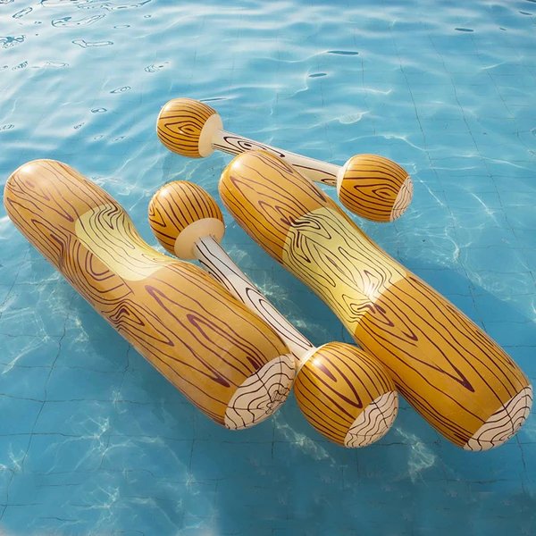 Unisex aufblasbare Holzstäbe
