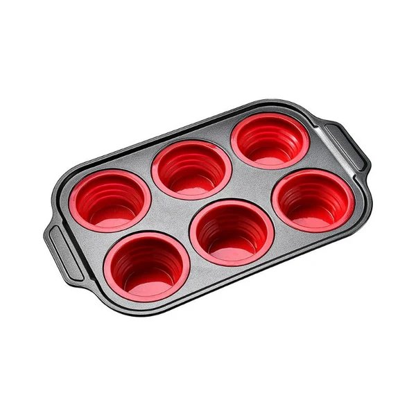Pressemitteilung Silikon-Muffinform mit robustem Metallrahmen