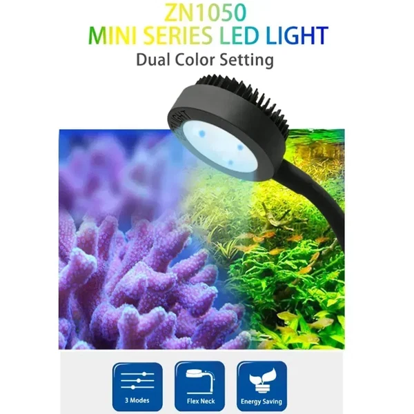 Zetlight LED Lampe M1 LED Vollspektrum Nano Kleine Aquarium Fischtank Salzwasser Salzwasser Marine Korallenriff LED und Pflanzenlicht