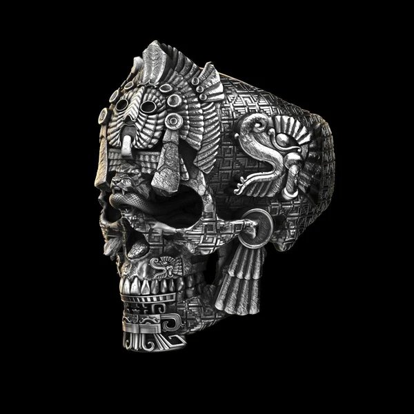 Skull Noir aus Sterlingsilber