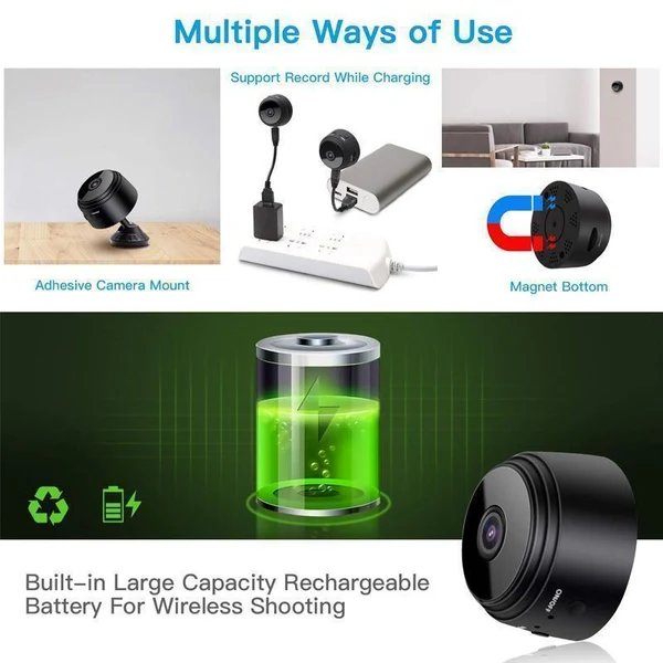 ✨Blitzverkauf 50% RABATT✨1080p Magnetische WiFi Mini Kamera Hover Image