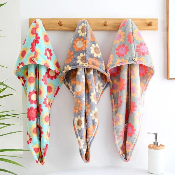 Damen Haarturban aus kuscheligem Mikrofleece