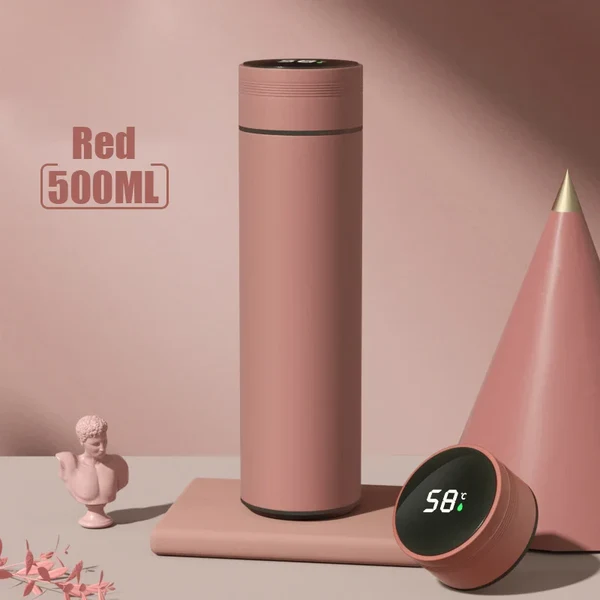 Edelstahl-Thermo mit digitalem Display