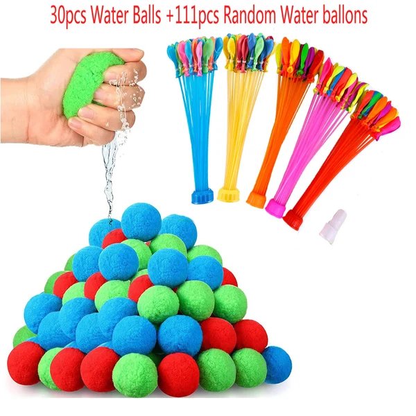 Unisex Wasserballons und weiche Wasserbälle Set Hover Image