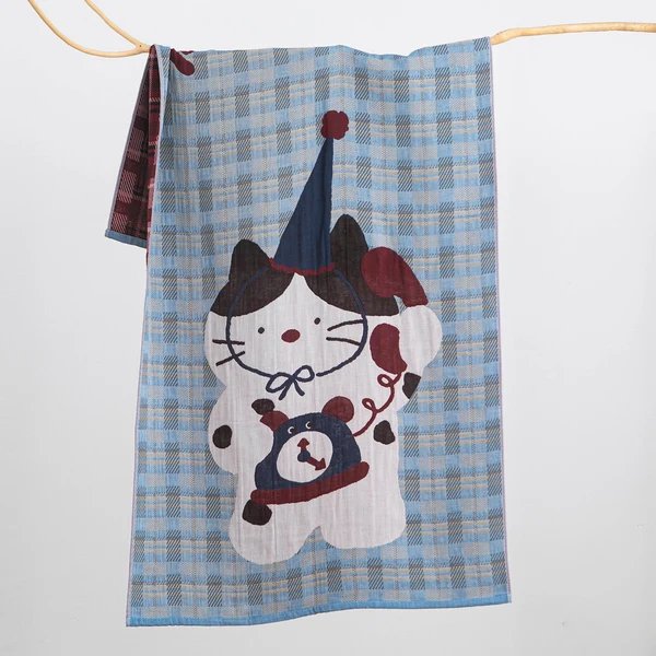 Damen Kuscheltuch mit bearbeitetem Bärenmotiv