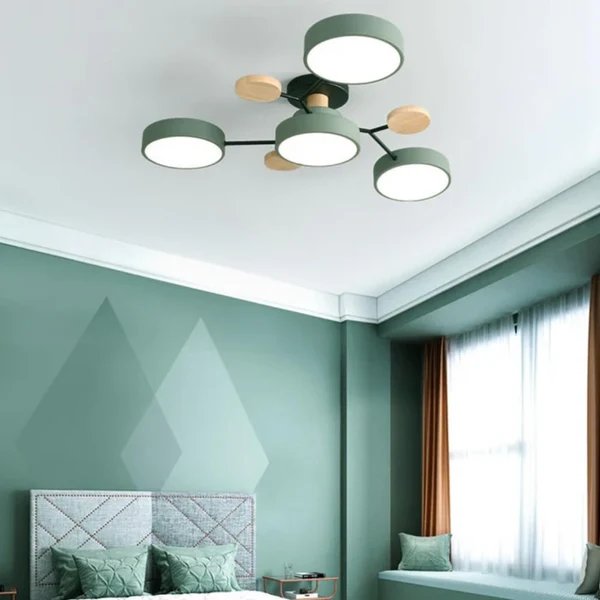 Moderne Runde LED-Deckenleuchte