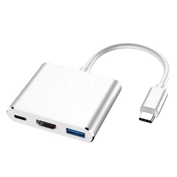 USB Type-C-Hub mit HDMI- und USB 3.0-Anschlüssen