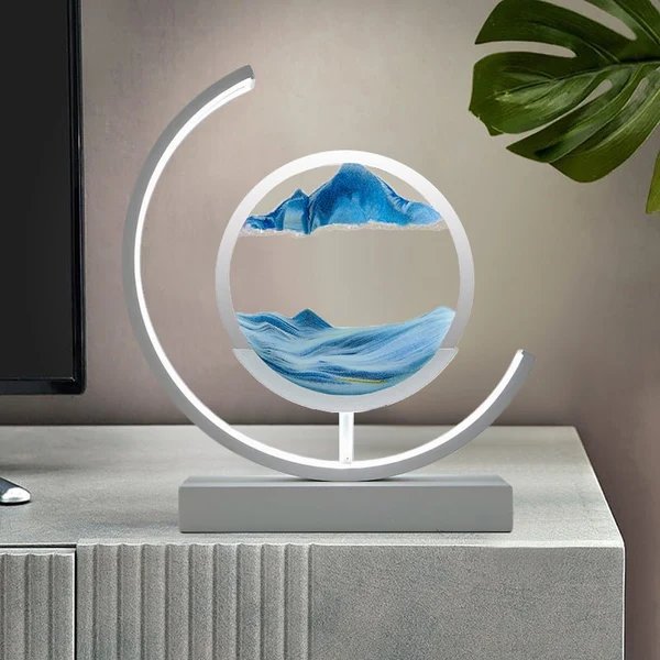 LED-Lampe 3D Luxus Strahlende Atmosphäre Einzigartiges Design Hover Image