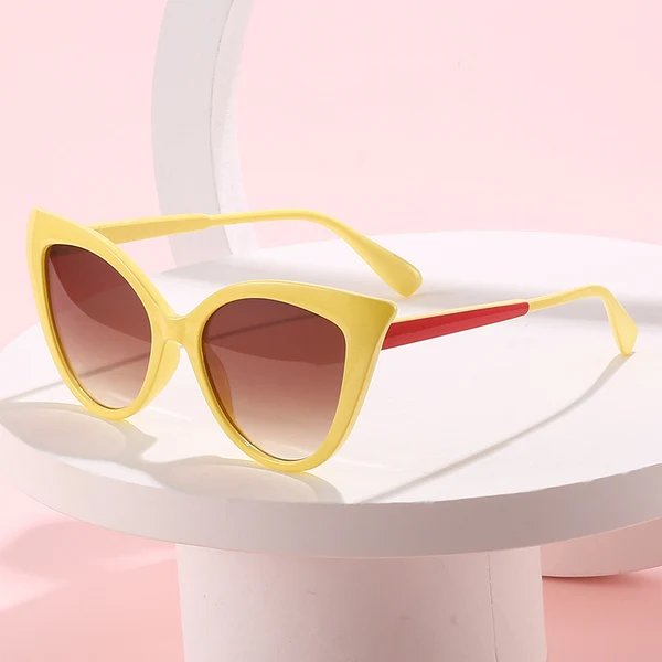 Damen Cat-Eye Sonnenbrille mit stilvollem Rahmen und UV-Schutz