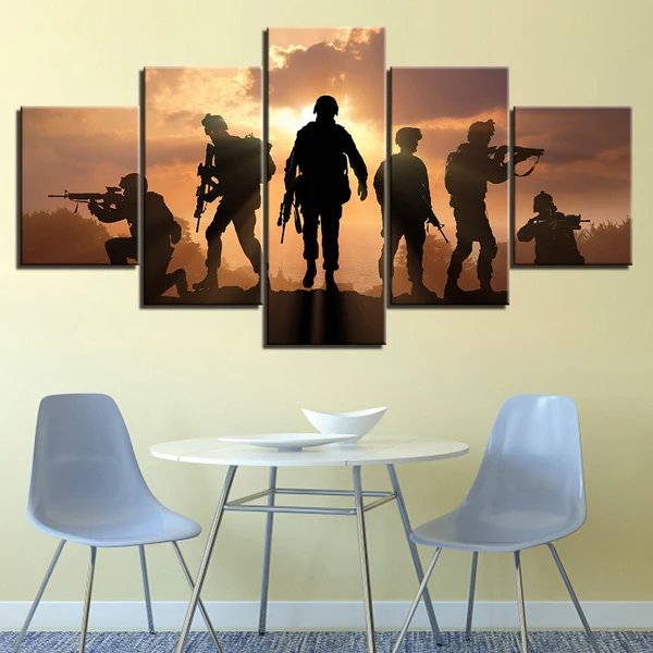 Unsere Helden – Leinwandbild