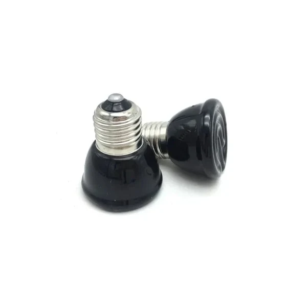 Mini Infrarot-Keramikheizlampe, Wärmeemitter-Glühbirne, Haustier-Reptil, Schildkröte, kleine Haustiere, 20W, 40W, 60W, 80W Hover Image