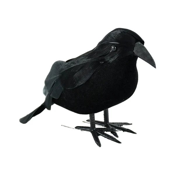 Schwarzer Rabe Halloween Wohnkultur