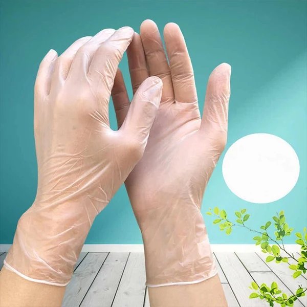 Einweg- Antistatische PVC-Handschuhe (50 Paare)