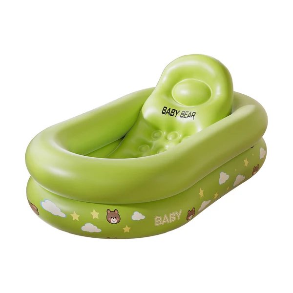 Damen Aufblasbare Baby-Badewanne mit ergonomischem Design