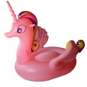 Damen aufblasbares Einhorn-Schwimmring Hover Image