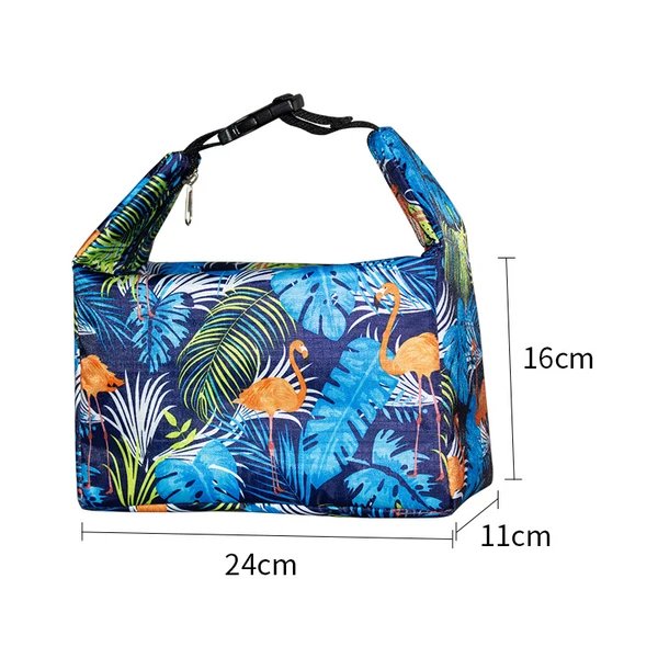 Damen Isolierte Blumen-Kühltasche Hover Image