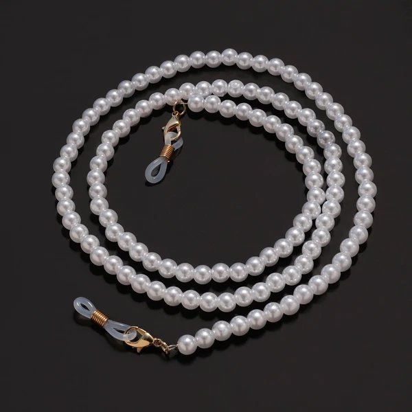 Elegante Perlen Brille Kette