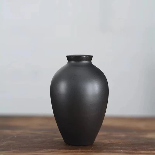 Keramische geometrische moderne Vase