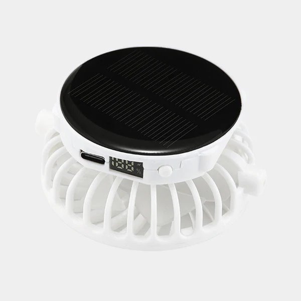 Atmungsaktive Baseballmütze mit Solarventilator Hover Image