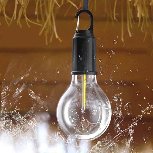 Outdoor Camping Hängende Type-C Lade Retro Glühbirne Licht Hover Image
