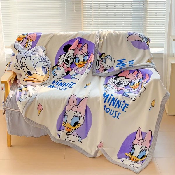 Damen Fleece-Kuscheldecke mit tierischem Motiv
