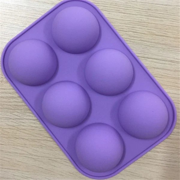 6 Löcher Silikonbackform Hover Image