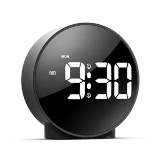 Kompakte LED Digital Tischuhr – Modernes Design mit USB-Anschluss