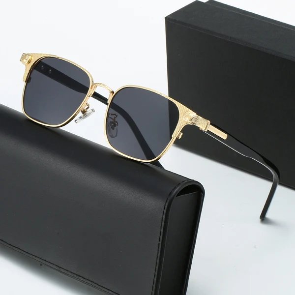 Damen modische Korrektionsbrille mit filigranem Metallrahmen