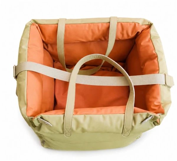 Faux-Leder Hunde Booster Bett – Stylisch, Sicher und Bequem