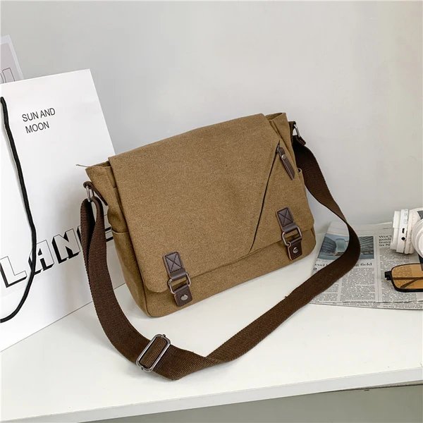 Multifunktionale Messenger-Tasche mit Verstellbarem Schultergurt
