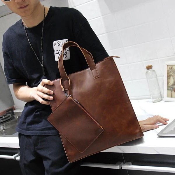 Tote Aktentasche mit Abnehmbarem Etui Hover Image