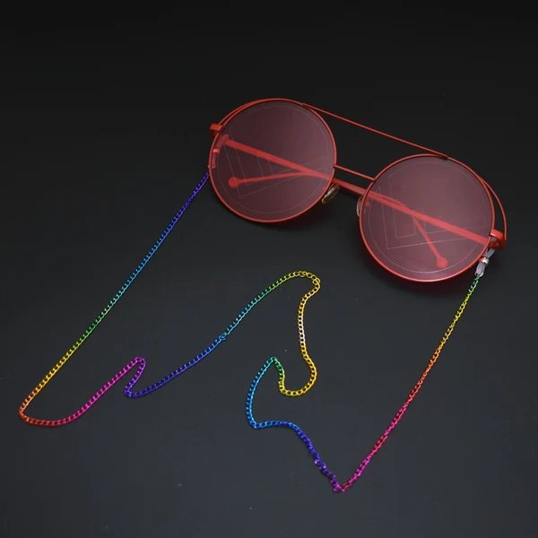 Bunte Mehrstrang Brillenhalterkette