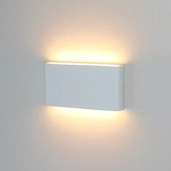 Wetterfeste LED Wandleuchte, Robuste Dekorative Wandlampe für Innen- und Außenbereich