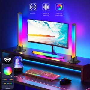 Musiksynchronisierte LED-Lichtleisten – LumiRhythm Hover Image