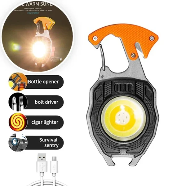 Ultimate COB Multifunktion Wiederaufladbare Eingebaute Lampe Arbeitslicht