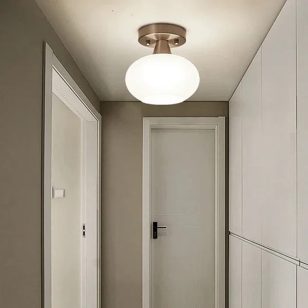Moderne LED-Deckenleuchte für Flur und Eingangsbereich – Stilvolle Beleuchtung in minimalistischer Ausführung