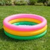 Damen aufblasbares Planschbecken mit buntem Meeresdesign