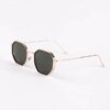 Damen Sonnenbrille im modernen, achteckigen Design mit UV-Schutz
