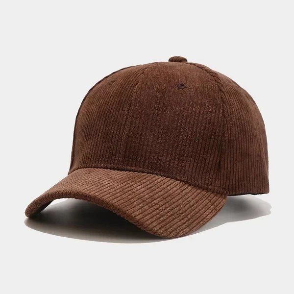 Vintage Cord-Baseballkappe, verstellbar, Unisex