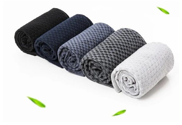 Bambussocken – 5er-Pack – für Herren – atmungsaktiv und frisch