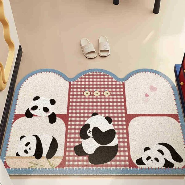 Süßes Panda-Themen Küchenmatte
