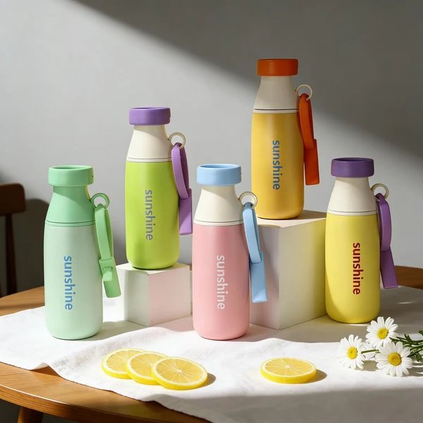 Damen Isolierte und strapazierfähige Sporttrinkflasche