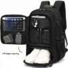 Tech Trek Pro 50-80L Der Ultimative Rucksack Mit USB-Anschluss