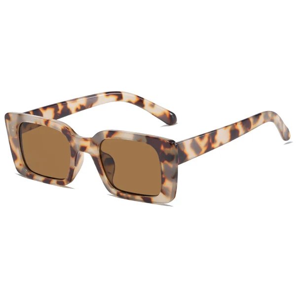 Damen modische quadratische Sonnenbrille mit UV-Schutz