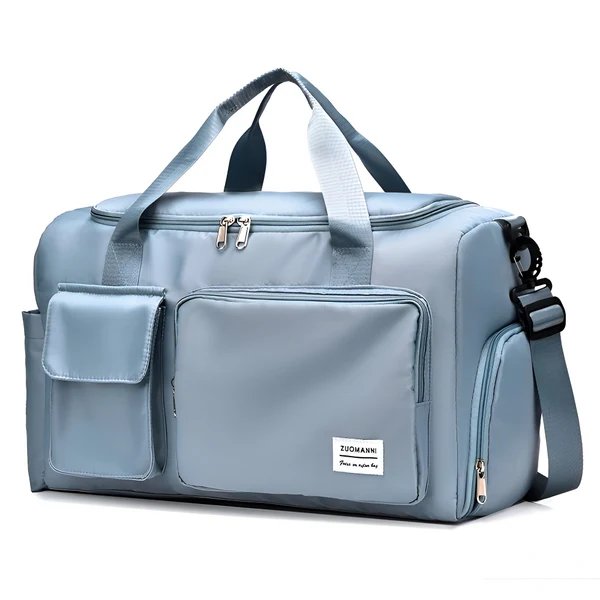 Wasserdichte Reisetasche mit Schuhfach – Leichte Wochenendtasche mit viel Stauraum