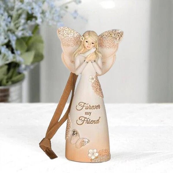 Feierfreundschaft Geschenke Statue - Handbemalte Skulpturen Ornament