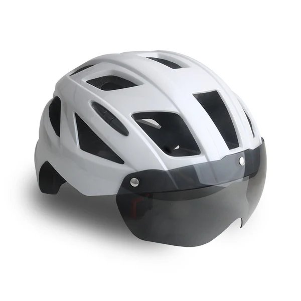 WoAerodynamic Fahrradhelm mit Visier