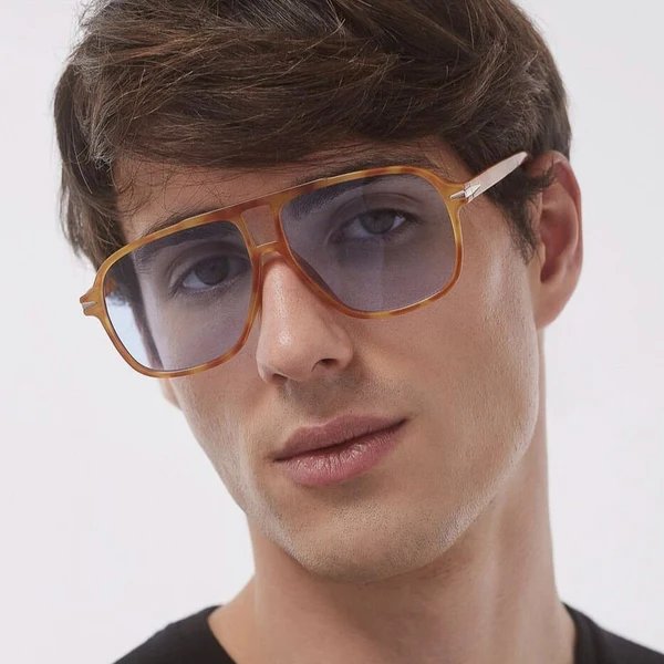 Damen oversized Sonnenbrille mit modischem Design und schützendem UV-Filter