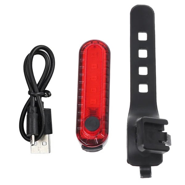 USB wiederaufladbares Fahrradrücklicht